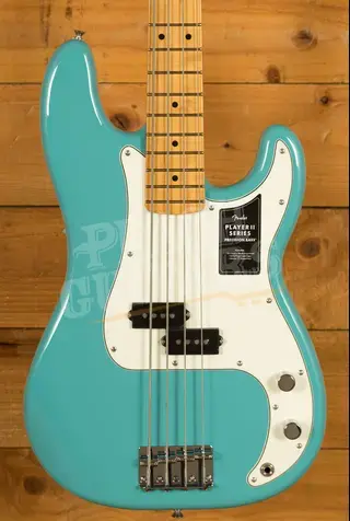 Fender Player II Precision Bass - Maple - Aquatone Blue