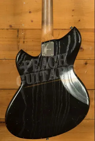 Novo Nucleus Miris J | Bull Black - Tortoise Shell Pickguard