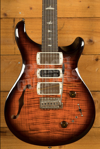 PRS SE Special Semi-Hollow - Orange Tiger Burst