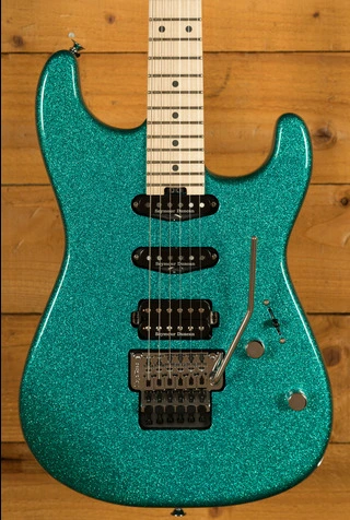 Charvel Pro-Mod San Dimas Style 1 HSS FR M - Maple - Aqua Flake