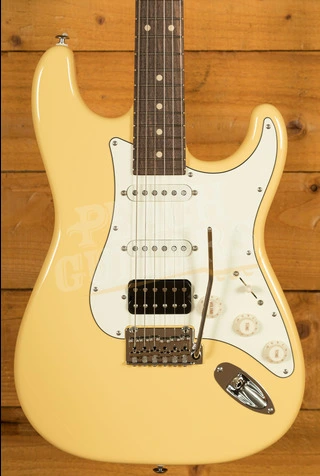 Suhr Classic S Rosewood HSS | Vintage Yellow