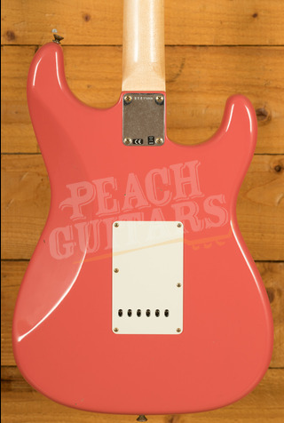 Fender Custom Shop '61 Strat Journeyman Relic Faded Fiesta Red Left Handed