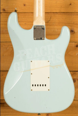 Fender Custom Shop '61 Strat Journeyman Relic Sonic Blue Left Handed 
