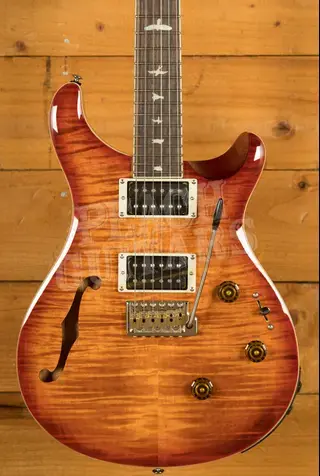 PRS SE Custom | Custom 24 Semi-Hollow Piezo - Vintage Sunburst