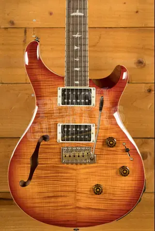 PRS SE Custom | Custom 24 Semi-Hollow Piezo - Vintage Sunburst