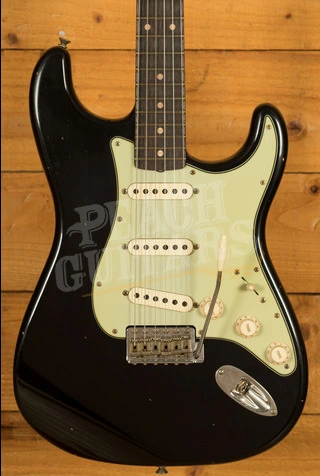 Fender Custom Shop '61 Strat Journeyman Relic Black 