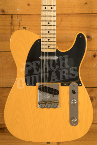 Fender Custom Shop '52 Tele Journeyman Relic Butterscotch Blonde 