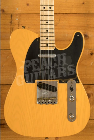 Fender Custom Shop '52 Tele Journeyman Relic Butterscotch Blonde 