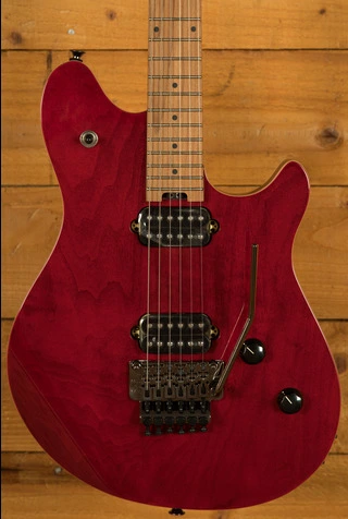 EVH Wolfgang WG Standard M - Baked Maple - Wine Red