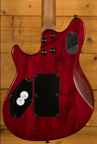 EVH Wolfgang WG Standard M - Baked Maple - Wine Red