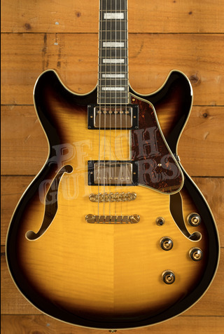 Ibanez AS Artcore Expressionist | AS93FM - Antique Yellow Sunburst