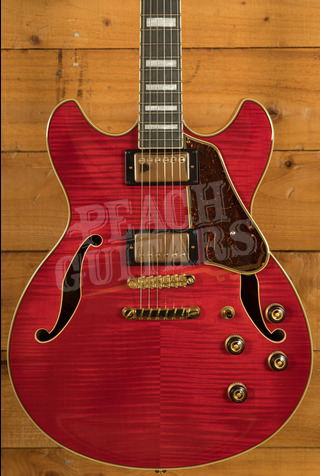 Ibanez AS Artcore Expressionist | AS93FM - Transparent Cherry Red