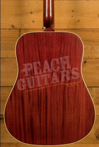 Epiphone Inspired by Gibson Hummingbird | Aged Cherry Sunburst Gloss
