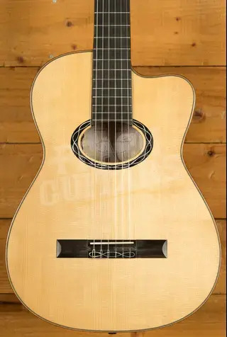 Eastman Cabaret-JB - Ebony - Natural w/LR Baggs LB6