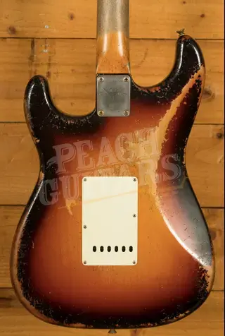 Fender Custom Shop Masterbuilt Dale Wilson 61 Strat - Heavy Relic 3-Tone Sunburst