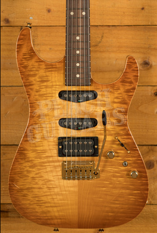 Tom Anderson Drop Top | Honey Shaded Edge with Binding