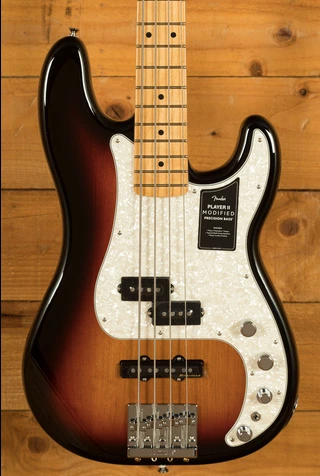 Fender Player II Modified Active Precision Bass Maple 3-Tone Sunburst