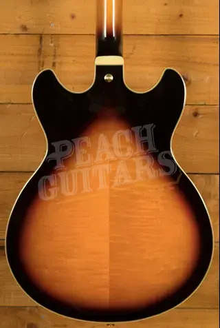 Ibanez AS113 Artstar Series Hollow Body - Macassar Ebony - Brown Sunburst