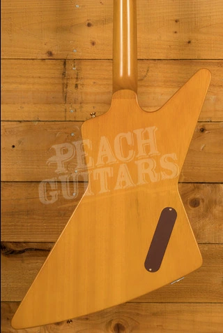 Epiphone Inspired By Gibson Custom 1958 Korina Explorer | Aged Natural - White Pickguard *Left-Handed*