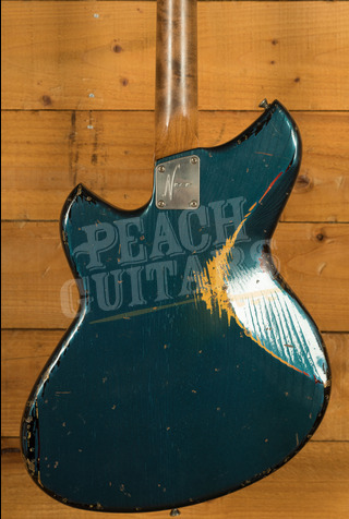Novo Custom Series Serus J | Lake Como Blue Over '64 3-Tone Burst