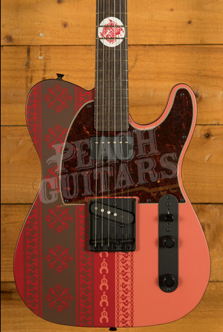 Fender Monster Hunter Rathalos Telecaster Rosewood Rathalos Red