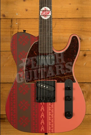 Fender Monster Hunter Rathalos Telecaster - Rosewood - Rathalos Red