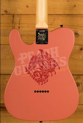 Fender Monster Hunter Rathalos Telecaster - Rosewood - Rathalos Red