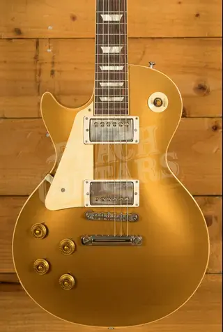 Gibson Custom 1957 Les Paul Goldtop Darkback Reissue | Double Gold - VOS *Left-Handed*