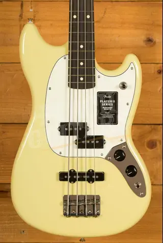 Fender Player II Mustang Bass PJ - Rosewood - Hialeah Yellow