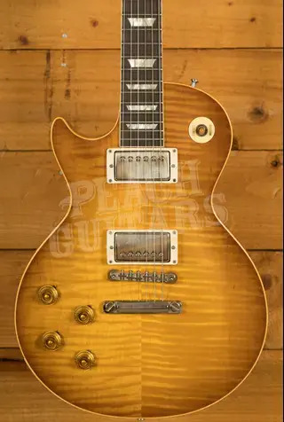 Gibson Custom 1959 Les Paul Standard | Golden Poppy Burst - VOS *Left Handed*