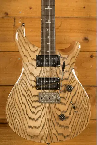 PRS SE Custom 24 Burled Ash Limited Edition - Natural