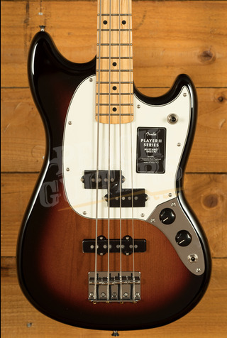 Fender Player II Mustang Bass PJ - Maple - 3-Colour Sunburst