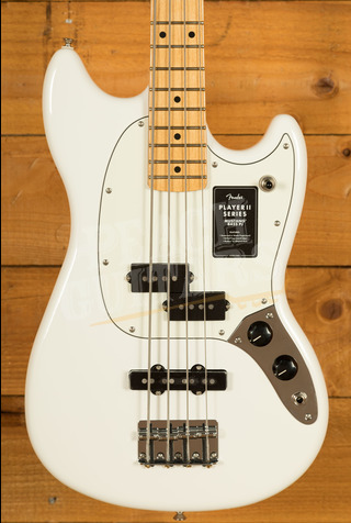 Fender Player II Mustang Bass PJ - Maple - Polar White