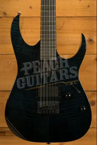 Ibanez GRGR221FA RG Series GIO - Purpleheart - Transparent Indigo Black