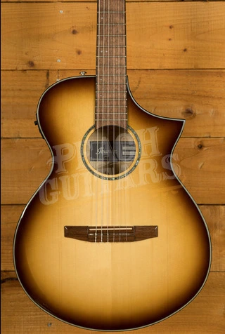 Ibanez AEWC300N - Natural Browned Burst High Gloss