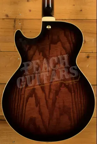 Ibanez AG Artcore Expressionist | AG95QA - Dark Brown Sunburst