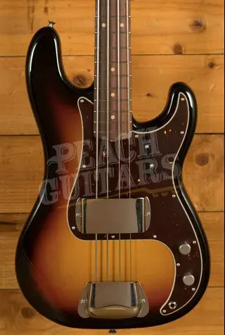 Fender James Jamerson 1962 Precision Bass - Rosewood - 3-Tone Sunburst