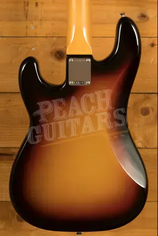 Fender James Jamerson 1962 Precision Bass - Rosewood - 3-Tone Sunburst