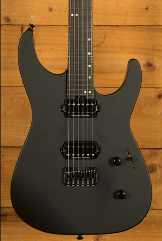 Jackson American Series Virtuoso HT Streaked Ebony Satin Black