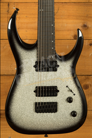 Jackson Pro Plus Series Signature Misha Mansoor Juggernaut HT7 | Silverburst Sparkle - 7-String