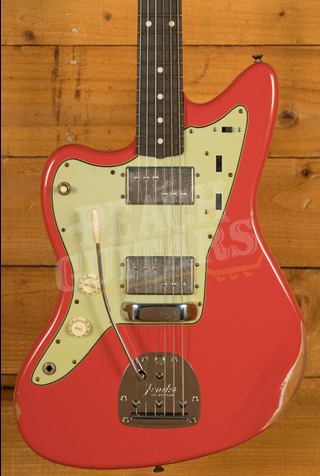 Fender Custom Shop 61 Jazzmaster Relic Fiesta Red Left Handed *Used*