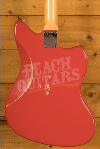 Fender Custom Shop 61 Jazzmaster Relic Fiesta Red Left Handed *Used*