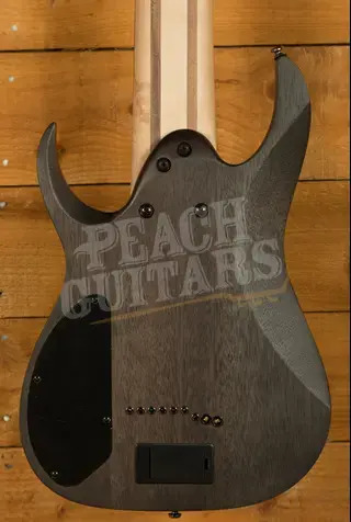 Ibanez RG9PB RG Series Axe Design Lab - Macassar Ebony - Transparent Grey Flat - 9-String