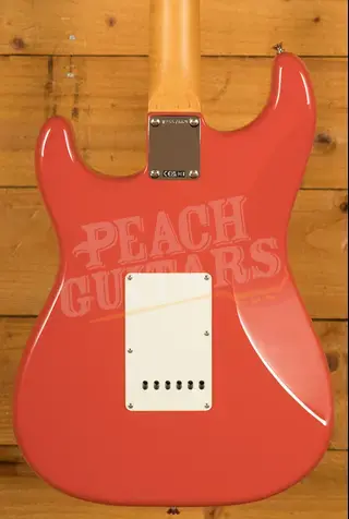 Fender Peach Guitars Exclusive American Vintage II '61 Stratocaster - Rosewood - Fiesta Red
