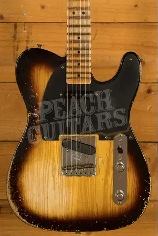 Fender Custom Shop 52 Tele - Heavy Relic 2-Tone Sunburst