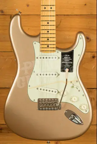 Fender American Professional Classic Stratocaster - Maple - Faded Firemist Gold