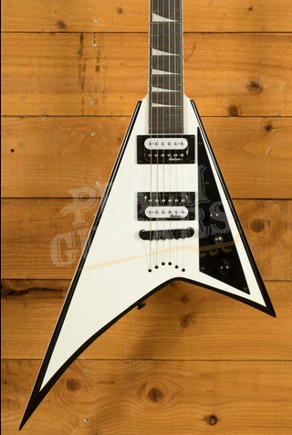 Jackson JS Series Rhoads JS32T | Amaranth - White w/Black Bevels