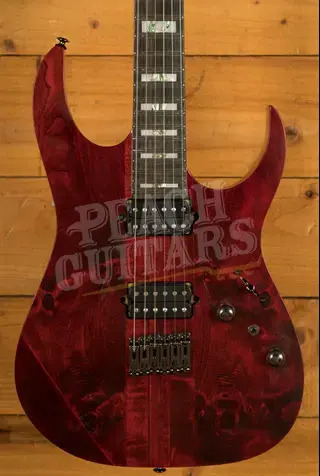 Ibanez RGT1221PB RG Series Premium - Ebony - Stained Wine Red Low Gloss