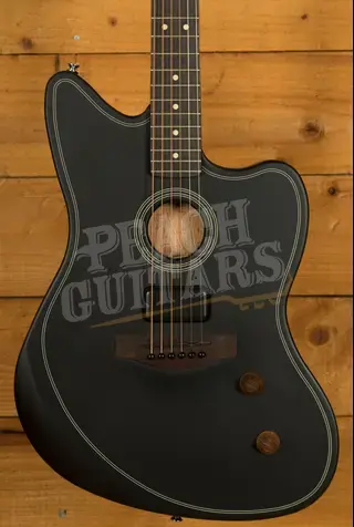 Fender Acoustasonic Standard Jazzmaster - Rosewood - Black *B-Stock*