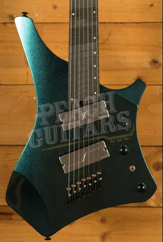 Ibanez A527 Alpha Series Standard - Ebony - Nebula Shift - Multi-Scale - 7-String 